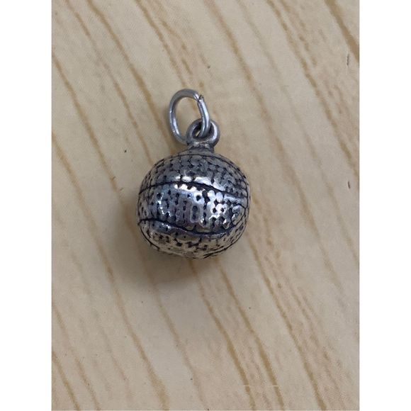 Baseball Sterling Silver Jewelry Charm #sports #baseball - Picture 1 of 3